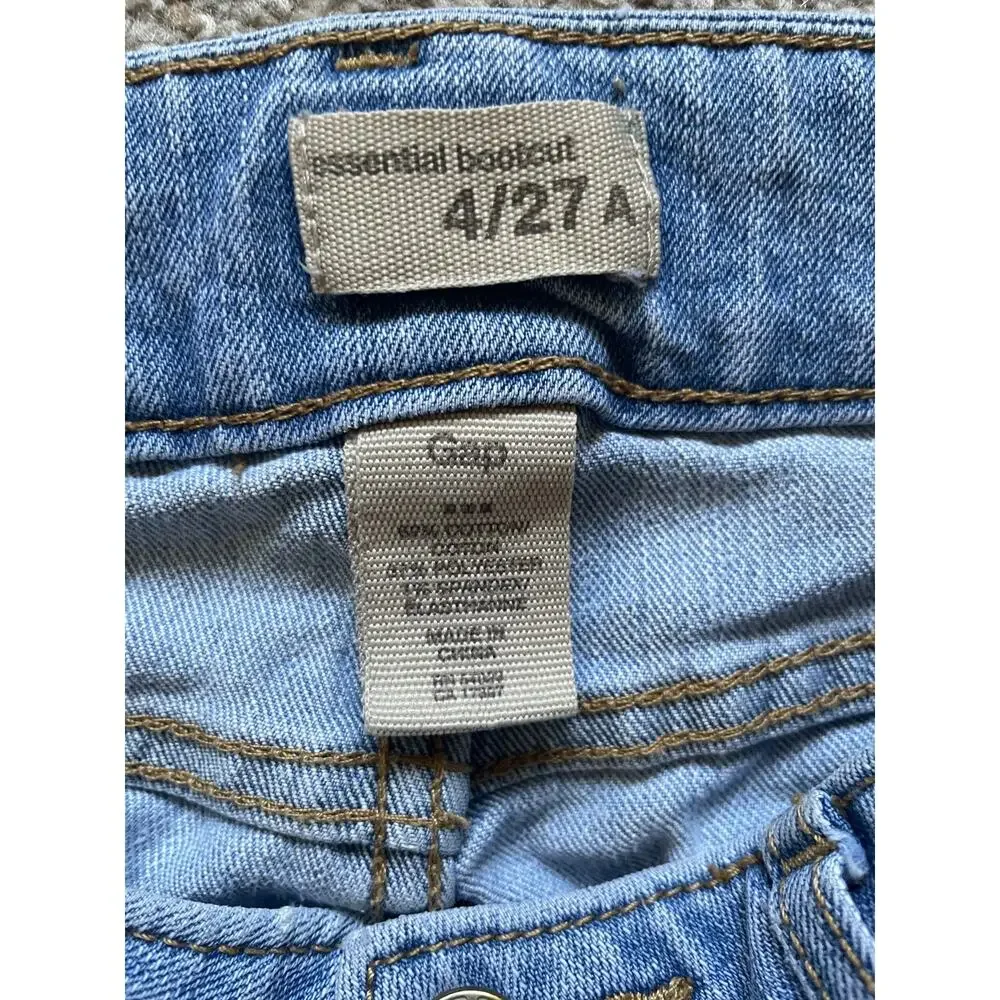 GAP 1969 Essential Boot Cut Size 4A (27) Womens Flare/Straight leg Classic 2012 - Picture 6 of 8